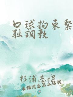 口球拘束紧缚羞耻调教