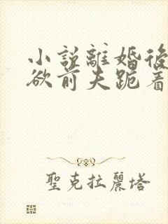 小说离婚后,禁欲前夫跪着求复合傅淮舟简