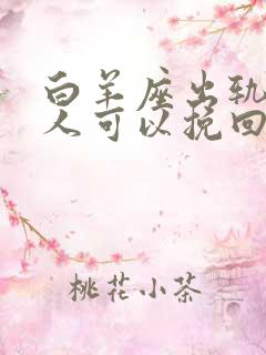 白羊座出轨的男人可以挽回吗