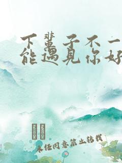 下辈子不一定还能遇见你好听吗
