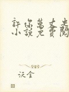 许你万丈光芒好小说免费阅读完整