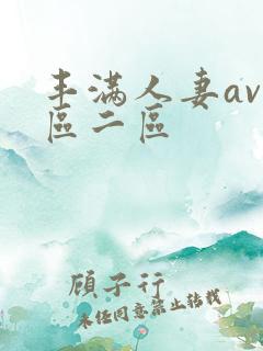 丰满人妻av一区二区