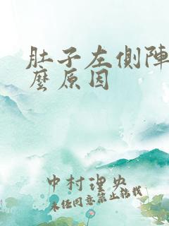 肚子左侧阵痛什么原因