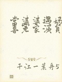 当婆婆遇妈之欢喜冤家演员介绍