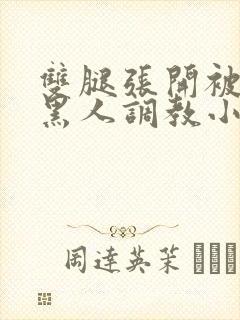 双腿张开被9个黑人调教小说