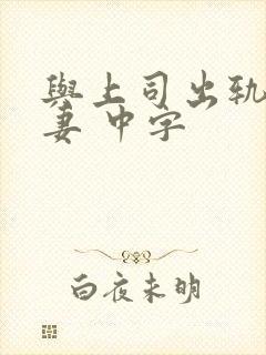 与上司出轨的人妻 中字