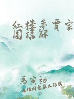 红楼梦贾家关系图讲解