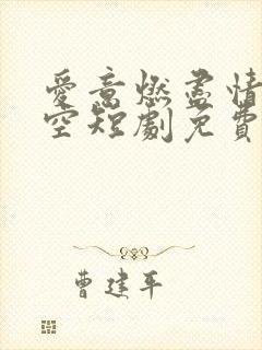 爱意燃尽情深成空短剧免费观看大结局