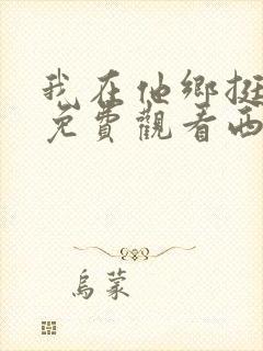 我在他乡挺好的免费观看西瓜
