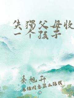 失独父母收养了一个孩子