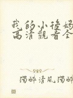 我的小后妈韩剧高清观看全集
