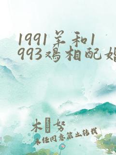 1991羊和1993鸡相配婚姻如何