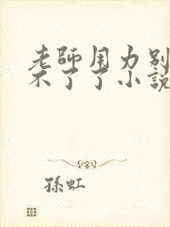 老师用力别停受不了了小说