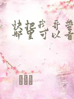 快把我哥带走在哪里可以看