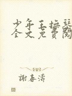 少年王抚琴的人全文免费阅读免费