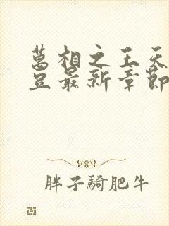 万相之王天蚕土豆最新章节无弹窗