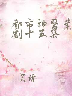 都市神医叶辰短剧十五集