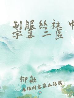 制服丝袜 中文字幕 二区