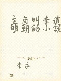 主角叫李逍穿越明朝的小说