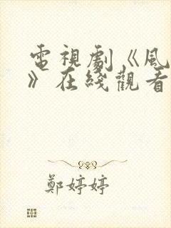 电视剧《风云3》在线观看