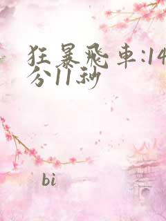 狂暴飞车:14分11秒