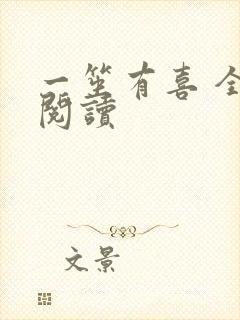 一笙有喜 全文阅读