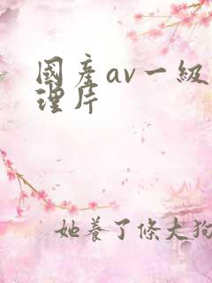 国产av一级伦理片