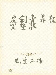 皮剑青寻龙天师完整版
