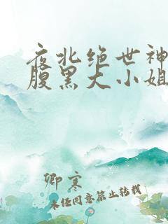 夜北绝世神医:腹黑大小姐