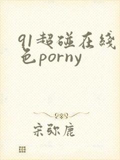 91超碰在线九色porny