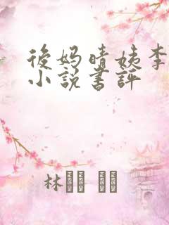 后妈晴姨李秀秀小说书评