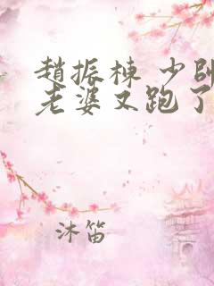 赵振栋 少帅你老婆又跑了