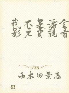 我不是潘金莲电影免费观看完整版