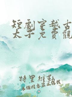 短剧穿越古代当太子免费观看