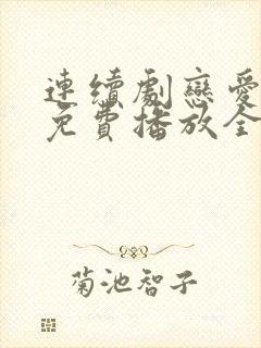 连续剧恋爱先生免费播放全集高清