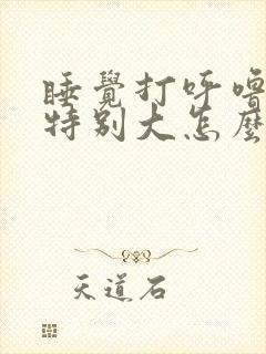 睡觉打呼噜声音特别大怎么回事