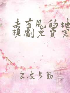 去有风的地方电视剧免费完整版
