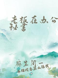 老板在办公室跟秘书