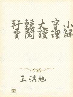 轩辕大宝小说免费阅读理解