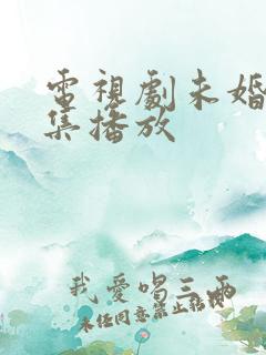 电视剧未婚妻全集播放