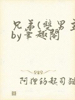 兄弟(双男主)by笔趣阁