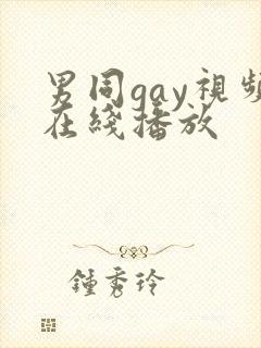 男同gay视频在线播放