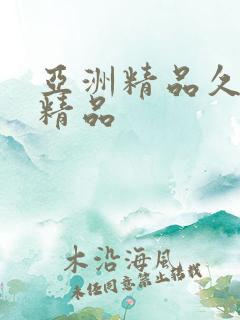 亚洲精品久久久精品