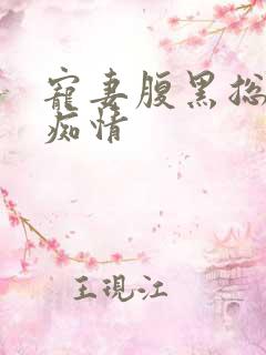 宠妻腹黑总裁太痴情