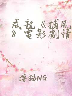 成龙《捕风追影》电影剧情介绍