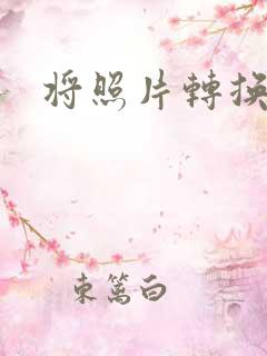 将照片转换卡通