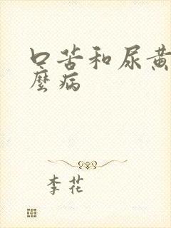 口苦和尿黄是什么病