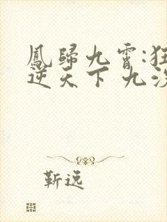凤归九霄:狂妃逆天下 九汐公子