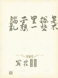 脑子里总是胡思乱想一些不好的事