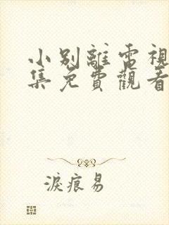 小别离电视剧全集免费观看